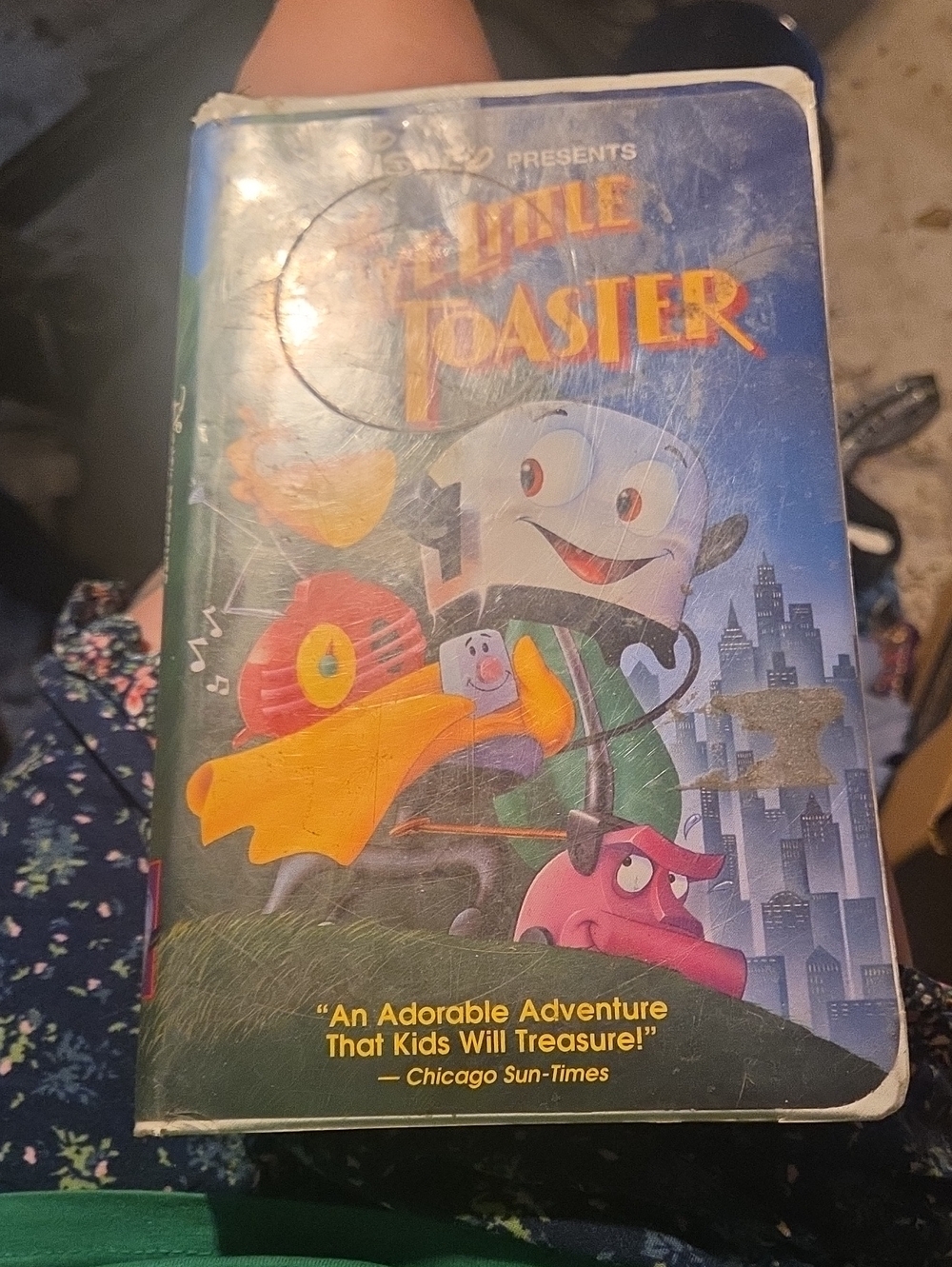 Clamshell THE BRAVE LITTLE TOASTER VHS